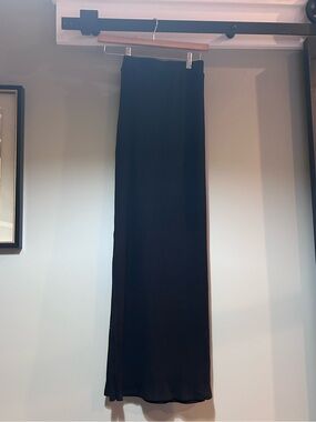Old Navy NWT Black Ribbed Maxi Skirt XXL Tall